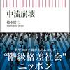 『中流崩壊』橋本健二　「中流」は本当に存在したのか？