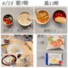 【妊娠糖尿病】4月(後半):食事例と血糖値まとめ