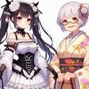 ばぁばと藍ちゃん