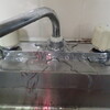 台所の蛇口からの水漏れ