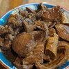 レバ塩の美味さに共感しあうどん尻