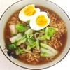 袋麺：サッポロ一番しょうゆ味 焦がしねぎ風を食べました‥