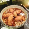 牡蠣フライ蕎麦