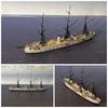 リッサ海戦時のイタリア艦隊の艦艇群：マスト周りのアップデートを終えて