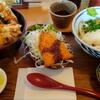 病院がえりにランチ