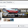 トタルの新しいFacebookページ「Unstoppable」（英語）