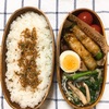 20190516アスパラの豚肉巻き弁当＆３歳画伯の力作