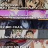 トップは「無職転生」海外の秋アニメ人気ランキング