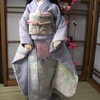 雛の宵に　　紫野　振袖「舞桜」