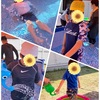 プールはじめ〜〜😎☀️