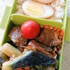 麻婆茄子と豚さん角煮弁当