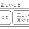 正しいことが真であるとは限らない