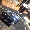 ゲイリームーアPAF制作中　Rugir Pickups 