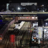 夜の石巻駅に止まる、DE10-1539代走の1654レを撮る！(石巻貨物撮影編)