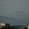 猛暑の富士山