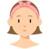 そばかすのフリーイラスト素材
