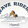 Moni Honolulu モニホノルル 【ハワイ限定・Hawaii直輸入】 日焼けスヌーピー ステッカー ホワイト WAVE RIDERS 