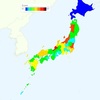 Result of Nationwide Physical Performance Test by Prefecture in Japan, 2013