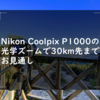 Nikon Coolpix P1000の光学ズームで30km先までお見通し｜撮った写真はGoogleフォトでそれっぽく補正