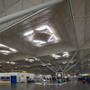 大きな空間の展示
