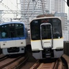 阪神5500系　5507Fと近鉄9820系　EH21