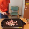 ショートステイ → 夕食作りと後片付け　キキョウ
