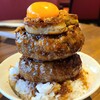 【俺のイタリアン@新橋】トリュフソースにフォアグラの乗ったハンバーグ丼ランチ【俺のロッシーニバーグ丼(ダブル)】