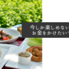 今しか楽しめないものにお金をかけたいですね