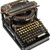 Antique Typewriter in Ortholinear