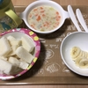 今日の朝ごはん☆育児時間がもうすぐ終了