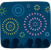 天神祭の花火