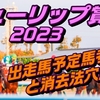 チューリップ賞2023出走馬予定馬データ分析と消去法予想