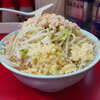 ラーメン二郎 中山駅前店 - 柔らかめ。この日も豚以外最高レベル。デフォがうまい。