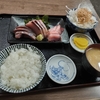 西川口の「あおき食堂」でぶり刺し身定食を食べました🐟️