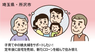 孫育てのために住み替え。定年後、65歳で15年の住宅ローンを組む／埼玉県所沢市Ｂさん（60代）