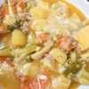 彩り豊かな野菜スープ