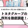 【トヨタグループの序列一覧】就活生必見！選び方完全ガイド！