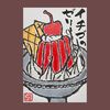 2023.04.05｜イチゴのゼリー (ガチャ)【絵手紙日記】