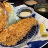 福山市『豚喜』ロースかつと海老フライ定食