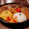 ３種のあいがけカレー＠カオススパイスダイナー京都新京極店