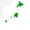 今までfoursquareにチェックインした都道府県を塗りつぶしてくれるツールを作ったよ