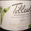 Tilleul Bourgogne Aligote Pablo et Vincent Chevrot 2012