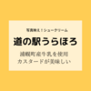 【道の駅うらほろ】たっぷりホイップの映えシュークリーム