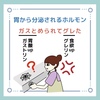 胃から分泌されるホルモンのゴロ（覚え方）｜歯科ゴロ