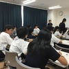 6年生中間考査と振り返りの様子