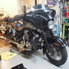 2006 FLHX 　リアサスペンション交換　オーリンズ　S36E