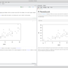 R Notebooks：RStudio でJupyter like な環境を
