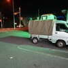 お客様宅近くのコンビニの駐車場で一夜を