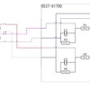 KSR-Ⅱのメーター内LEDを点灯させる基板