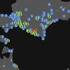 夜だるま地震情報／最大震度2